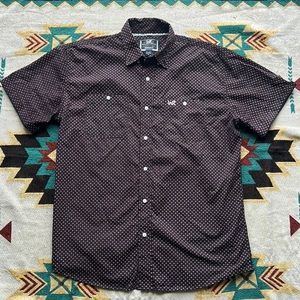 Whiskey Ranch Men’s Button Down Short Sleeve